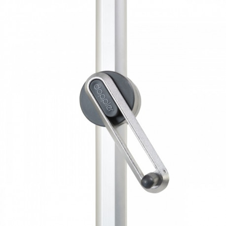 Slunečník s automatickým naklápěním klikou Doppler EXPERT 320 cm - antracit (obrázek 10)