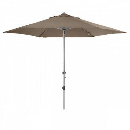 Slunečník s automatickým naklápěním klikou Doppler EXPERT 320 cm - hnědý