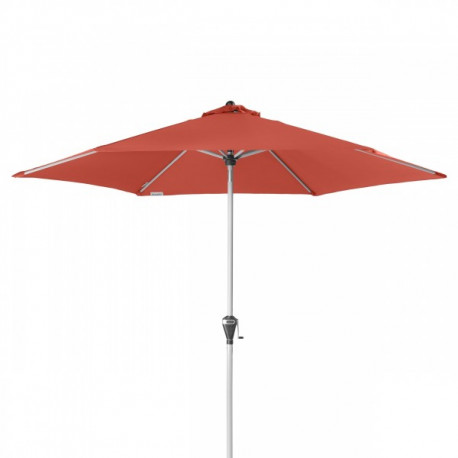 Naklápěcí zahradní slunečník s klikou Doppler ACTIVE 320 cm- terakota (cihlová)