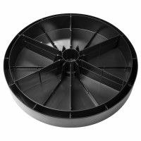 Stojan pro velké slunečníky 70 l antracit