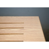 EXPERT WOOD antracit - gastro hliníkový stůl 90x90x75cm