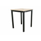 EXPERT WOOD antracit - zahradní gastro barový hliníkový stůl 90 x 90 x 110cm