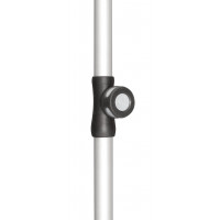Spodní tyč pro slunečníky Active 28/32 mm stříbrná