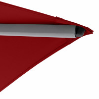 KNIRPS 320 x 320 - luxusní výkyvný zahradní slunečník s boční tyčí