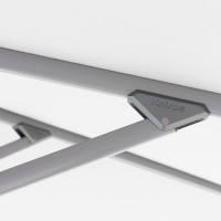 KNIRPS 320 x 320 - luxusní výkyvný zahradní slunečník s boční tyčí