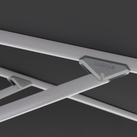 KNIRPS 320 x 320 - luxusní výkyvný zahradní slunečník s boční tyčí