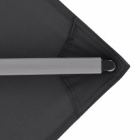 KNIRPS 320 x 320 - luxusní výkyvný zahradní slunečník s boční tyčí