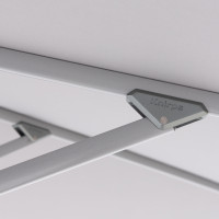 KNIRPS 320 x 320 - luxusní výkyvný zahradní slunečník s boční tyčí