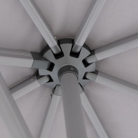 KNIRPS 320 x 320 - luxusní výkyvný zahradní slunečník s boční tyčí