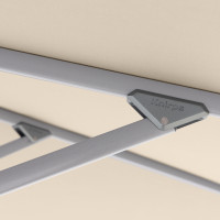 KNIRPS 320 x 320 - luxusní výkyvný zahradní slunečník s boční tyčí