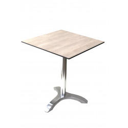 LYON - hliníkový stůl 60x60x73 cm