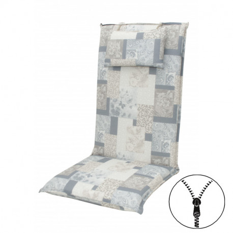 Doppler ELEGANT 2231 vysoký - polstr na židli a křeslo s podhlavníkem