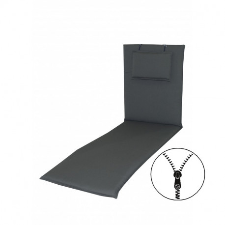 Doppler ELEGANT 2430 - polstr na zahradní lehátko s podhlavníkem