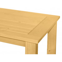 DOVER - dřevěný stůl ze severské borovice 165x80x74,5 cm