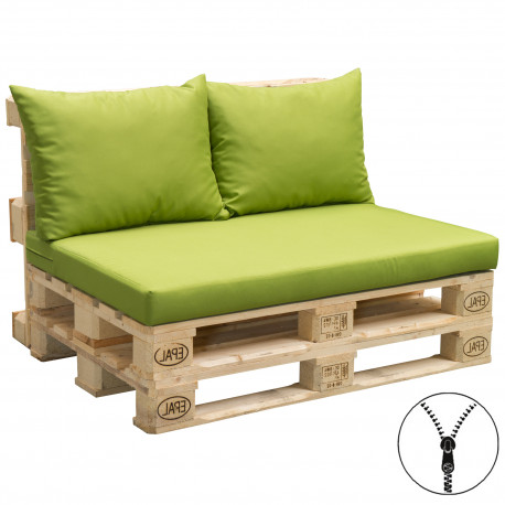 Doppler Polstry na paletové sezení sedák + 2x polštář : Desén látky - 7836