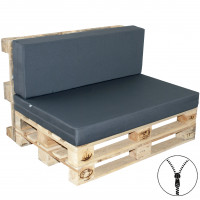 Paletové sezení sedák + opěrka, tuhý molitan