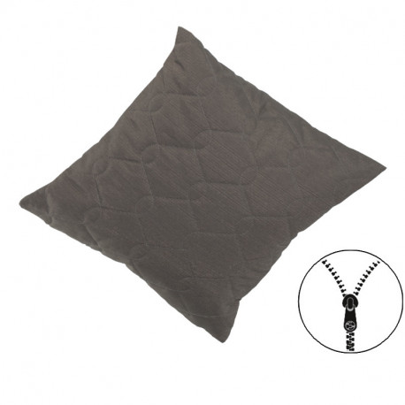 Doppler FUSION 1407K - dekorační polštářek, hnědá, jednobarevný