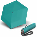 KNIRPS TS.010 AQUA - lehký dámský skládací plochý mini-deštník