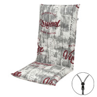 LIVING 2901 vysoký - polstr na židli a křeslo