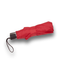 Mini Fiber Uni - dámský červený skládací deštník