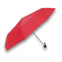 Mini Fiber Uni - dámský červený skládací deštník