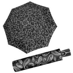 Fiber Magic Black&White - dámský plně automatický deštník