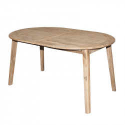 TECTONA - dřevěný rozkládací stůl 150/200x95 cm