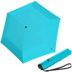 KNIRPS US.050 AQUA - lehký dámský skládací plochý deštník