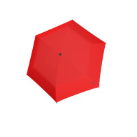 KNIRPS US.050 RED - lehký dámský skládací plochý deštník