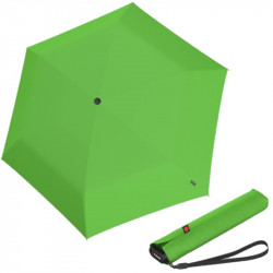 KNIRPS US.050 GREEN - lehký dámský skládací plochý deštník