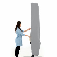 Ochranný obal pro výkyvné slunečníky až do 400 cm šedý