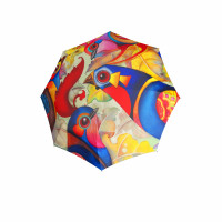 Modern Art BIRDIE - holový vystřelovací deštník