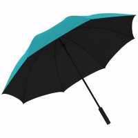 Knirps U.900 XXL TURQUOISE WITH BLACK - ultralehký holový deštník