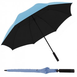 Knirps U.900 XXL BLUE WITH BLACK - ultralehký holový deštník
