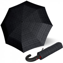 KNIRPS T.260 PRINTS CHECK - elegantní pánský plně automatický deštník