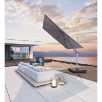 KNIRPS  320 x 320 - luxusní výkyvný zahradní slunečník s boční  tyčí