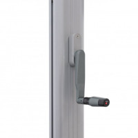 KNIRPS 320 x 320 - luxusní výkyvný zahradní slunečník s boční tyčí