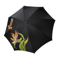 Elegance Boheme Tropicale - dámský luxusní deštník s potiskem květů