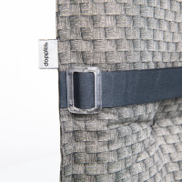 LIVING 2909 vysoký - polstr na židli a křeslo