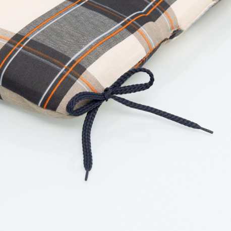 Doppler Sedák na 2místnou lavici 110 x 45 x 6 cm, hnědá (obrázek 8)