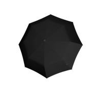 KNIRPS A.050 MEDIUM BLACK - elegantní dámský skládací deštník