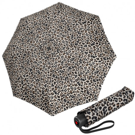 Elegantní dámský skládací deštník - Knirps A.050 MEDIUM JAGUAR
