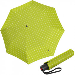 KNIRPS A.200 MEDIUM PINTA LIME - elegantní dámský plnoautomatický deštník