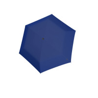 KNIRPS AS.050 SLIM SMALL BLUE - lehký dámský skládací plochý deštník