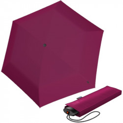 KNIRPS AS.050 SLIM SMALL VIOLET - lehký dámský skládací plochý deštník