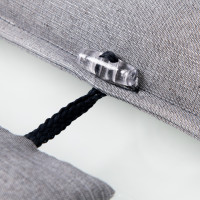 ELEGANT 2430 - polstr na zahradní lehátko s podhlavníkem