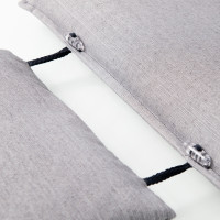 ELEGANT 2430 - polstr na zahradní lehátko s podhlavníkem