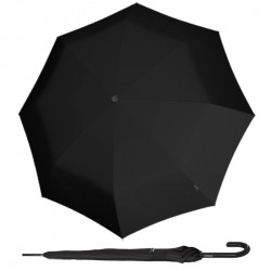 KNIRPS A.760 STICK BLACK - elegantní holový vystřelovací deštník