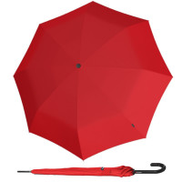 KNIRPS A.760 STICK RED - elegantní holový vystřelovací deštník