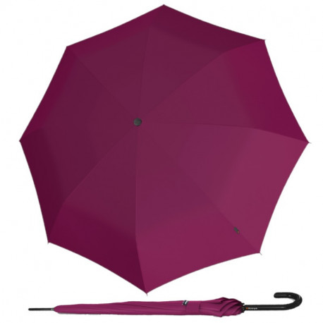 Elegantní holový vystřelovací deštník - Knirps A.760 STICK VIOLET